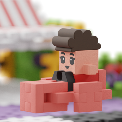 klocki waffle Marioinex